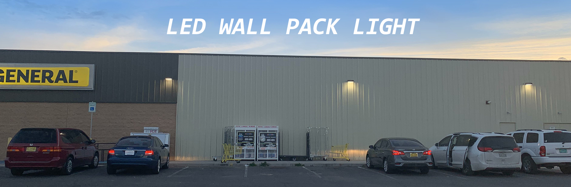 LED wallpack light