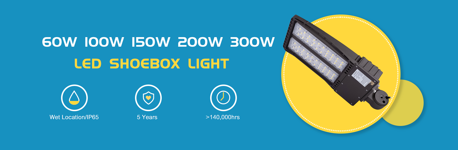 LED shoebox light